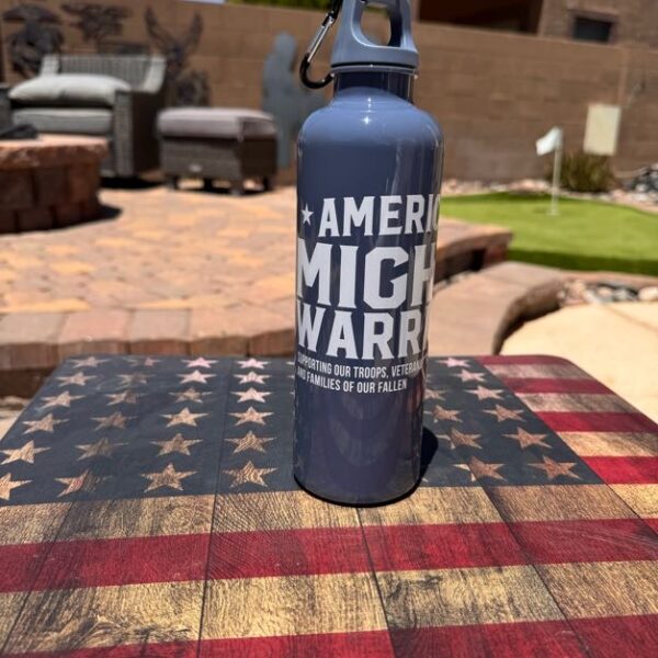 NEW* Americas Mighty Warriors Water Bottle- 25oz